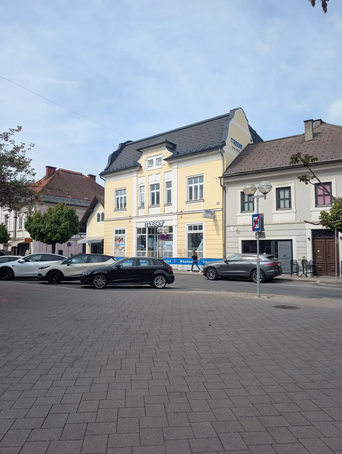 Das Brauereigebäude in der Italiener Straße in Villach